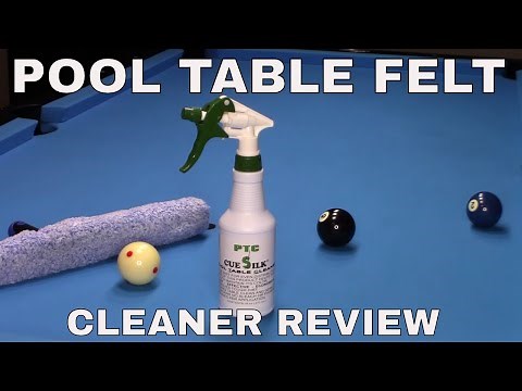 How To Clean A Pool Table