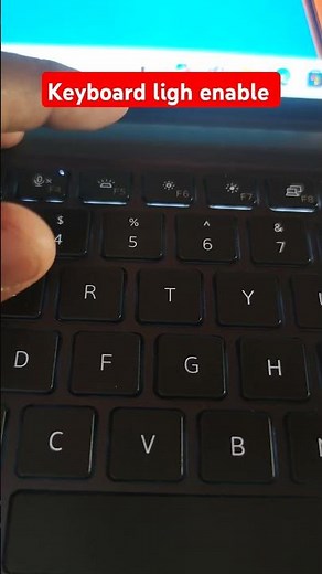 Dell laptop Keyboard light enable #keyboard #keyboardlight #dell #light #sorts #cmedutech