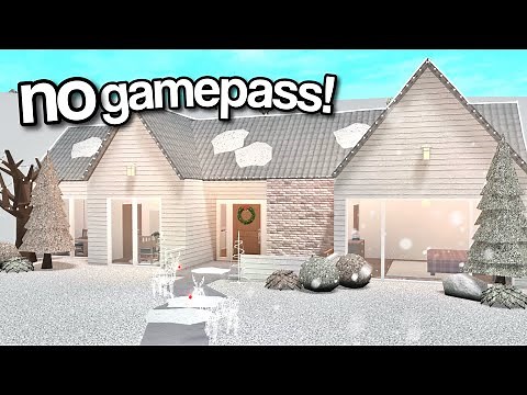 CUTE CHRISTMAS HOUSE 20K | Bloxburg Tutorial
