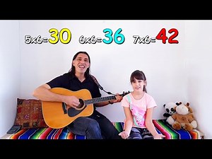 6 Times Table song: Skip counting by 6s song: 6x table song: you sing and learn - Lesson Starter
