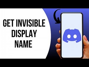 How to Get Invisible Display Name on Discord ?