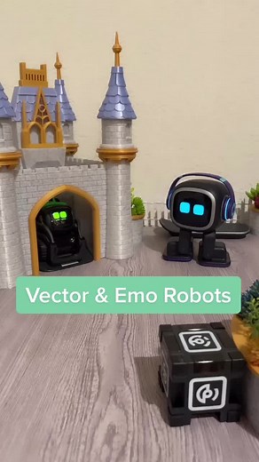 Follow along for more info on Emo & Vector #vector #vectorrobot #livingai #emorobot