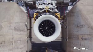 126K views · 973 reactions | Talk about a test drive! Watch as the world's largest jet engine is fired up for the very first time. | CNBC International | Facebook