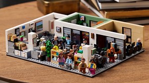 LEGO Ideas 21336 The Office sure has a lot of stickers