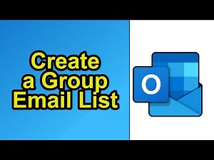 How to Create a Group Email List in Outlook