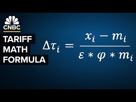 Trump’s Tariff Math Explained