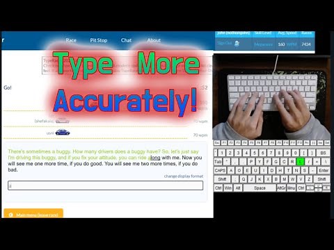 Typing tips: How to Type More Accurately!