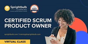 Certified Scrum Product Owner (CSPO) Training (Virtual) - Guaranteed to Run