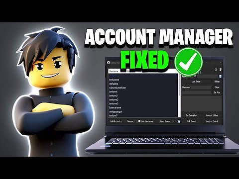 How To Fix Roblox Account Manager Not Working | Step By Step Guide