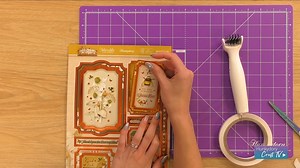 4.5K views · 74 reactions | If you have managed to get your very own FREE Club Gift, then you can follow this helpful step-by-step card making tutorial!  All part of the Bronze Blossoms collection!  | Hunkydory Crafts | Facebook