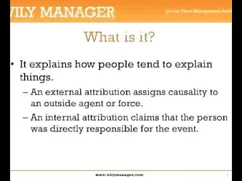 How to Motivate Your Employees Using Attribution Theory - A 3-Minute Crash Course