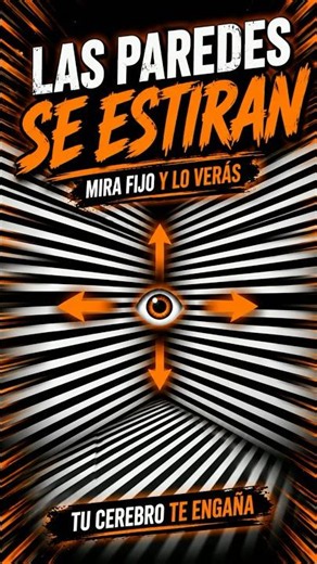 👁️Tus Paredes se Estirarán Si miras el Ojo de Esta Imagen | Ilusión Óptica