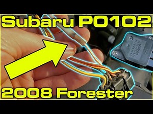 2008 Subaru Forester P0102 Diag & Repair: Plus Full Inspection