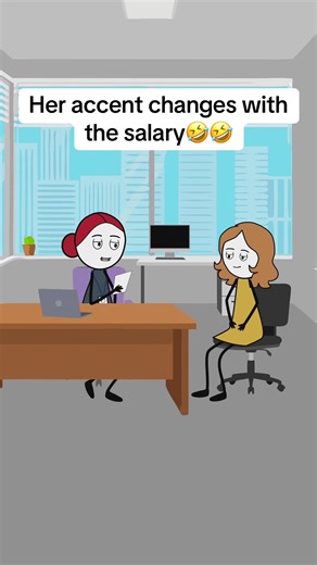 Funny Interviews: Changing Accents Based on Salary