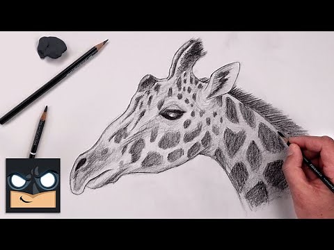 How To Draw a Giraffe | Beginner Pencil Sketch Tutorial (Step-by-Step)