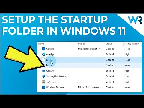 How to use the Windows 11 Startup folder