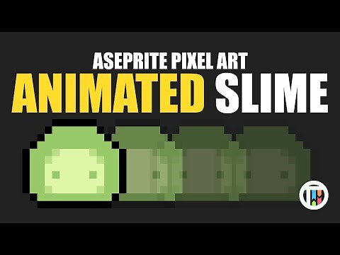 How To Make An Animated Slime in Aseprite - Tutorial