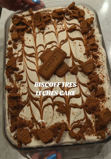 Biscoff Tres Leches Cake Recipe Made Easy