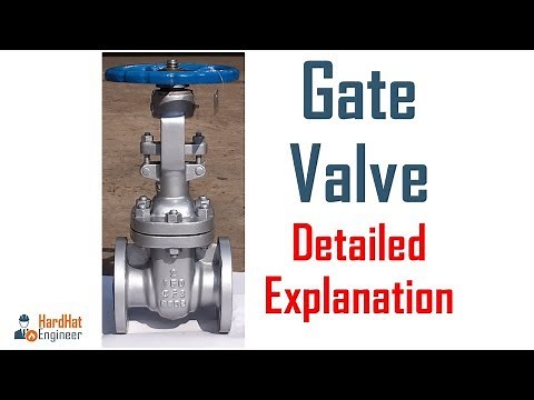 Gate Valve Types and Working - A detailed Explanation