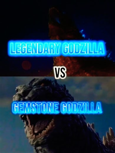 Legendary Godzilla VS Gemstone Godzilla| #edit #godzilla #1v1