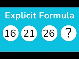 Learn the Explicit Formula for Arithmetic Sequences | Step-by-Step Guide + Examples