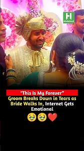 This Is My Forever”: Groom Breaks Down in Tears as Bride Walks In, Internet Gets Emotional