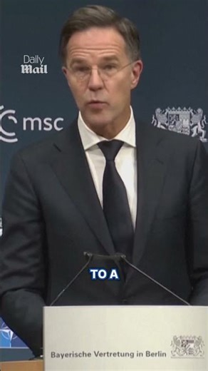 NATO's Rutte warns allies they are Russia's next target