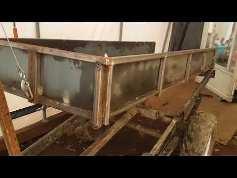 Homemade ATV Dump Trailer build Part 1