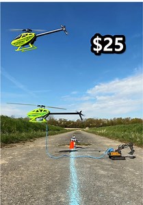 RC Helicopter vs. RC Car Tug of War Battle!