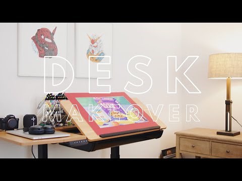 Desk Setup Tour 2021! Artist Edition