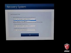 Recovery System [MSI]