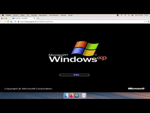 VirtualXP - Running Windows XP in a web browser