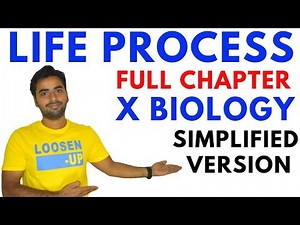 LIFE PROCESS (FULL CHAPTER) | CLASS 10 CBSE BIOLOGY Video Lecture