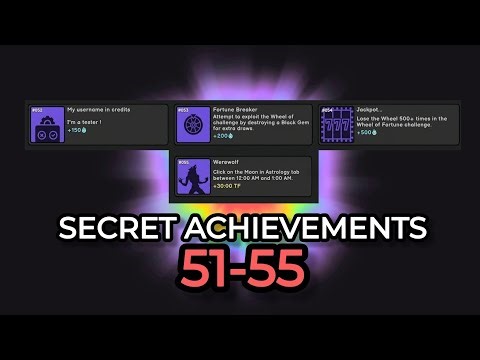Secret Achievements 51-55 Guide | Revolution Idle Secret Achievements.