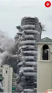 1.9M views · 2.3K reactions | #NoidaTowerDemolition | The nearly 100-metre-high structures – taller than Delhi’s iconic Qutub Minar (73 metres) – were brought to the ground in seconds Catch #LIVE updates here: https://indianexpress.com/article/cities/delhi/supertech-twin-towers-noida-demolition-today-live-updates-8115364/ #SupertechTwinTowers #NoidaTwinTowers #TwinTowers | Indian Express | Facebook