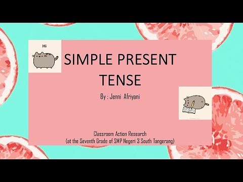 SIMPLE PRESENT TENSE PowerPoint