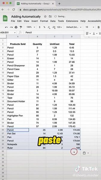 How to Add Numbers in Google Sheets Easily