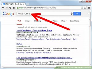 How To Download A Font From Dafont