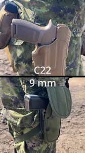 161K views · 1.5K reactions | Did you know? This year, the Canadian Armed Forces acquired the new C22 modular pistol with a full frame, i.e. a single solid block that ensures the weapon's durability and robustness. Its 17-round magazine capacity and reliability in extreme conditions are features that set the C22 apart from the old Browning 9 mm model. 2e Division du Canada / 2nd Canadian Division | Canadian Army | Facebook