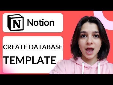 How To Create Notion Database Template | Step-by-Step Beginner Guide
