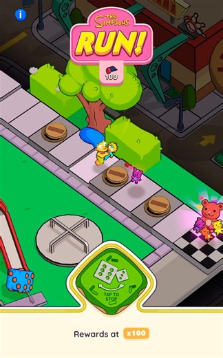 Monopoly GO The Simpsons Run 🍩🧸 | Maggie & Marge Mini-Game!