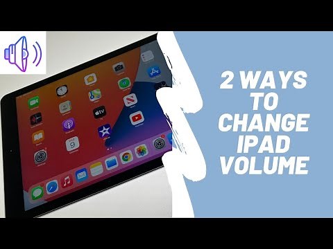 2 Ways To Change iPad Volume