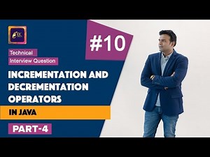 Incrementation and Decrementation Operators in Java | Java Tutorials | Part 4 | ABC
