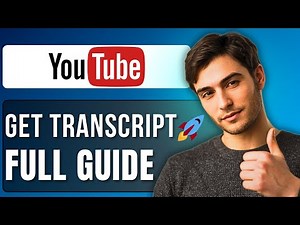 How To Get Transcript From YouTube Video and Copy Text | Step-by-Step Guide
