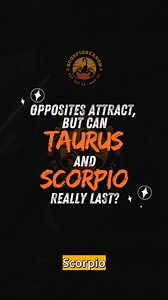 6.9K views · 101 reactions |  Taurus & Scorpio Compatibility  Opposites attract—or do they? 樂 Taurus is steady, Scorpio is intense. Together, it’s loyalty or a power struggle. Can they find the balance? ♉♏ What’s your take on this duo? ⬇️ #ScorpioSeason #Taurus #Scorpio #zodiaccompatibility | Scorpio Season | Facebook