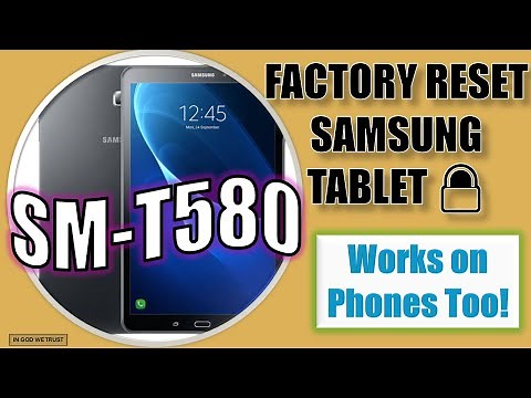 Forgot Your Password? Reset Samsung Sm-T580 Tablet Easily!