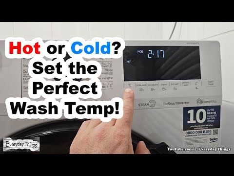 How to Adjust Wash Temperature on Beko Washing Machine