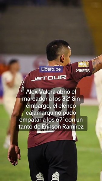 UNIVERSITARIO PUDO QUEDARSE CON LOS 3 PUNTOS GRACIAS A GOL DE ALEX VALERA AL ÚLTIMO MINUTO | Líbero