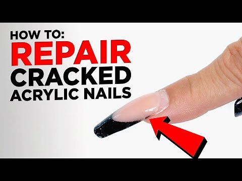 How to Repair a Cracked Acrylic Nail | Quick and Pain-Free