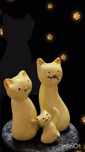 How to Make Cat with Clay 🐱 | Miniature Animals Clay Tutorial | Easy Clay Art